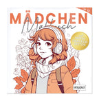 Mädchen Malbuch mit Moodtracker