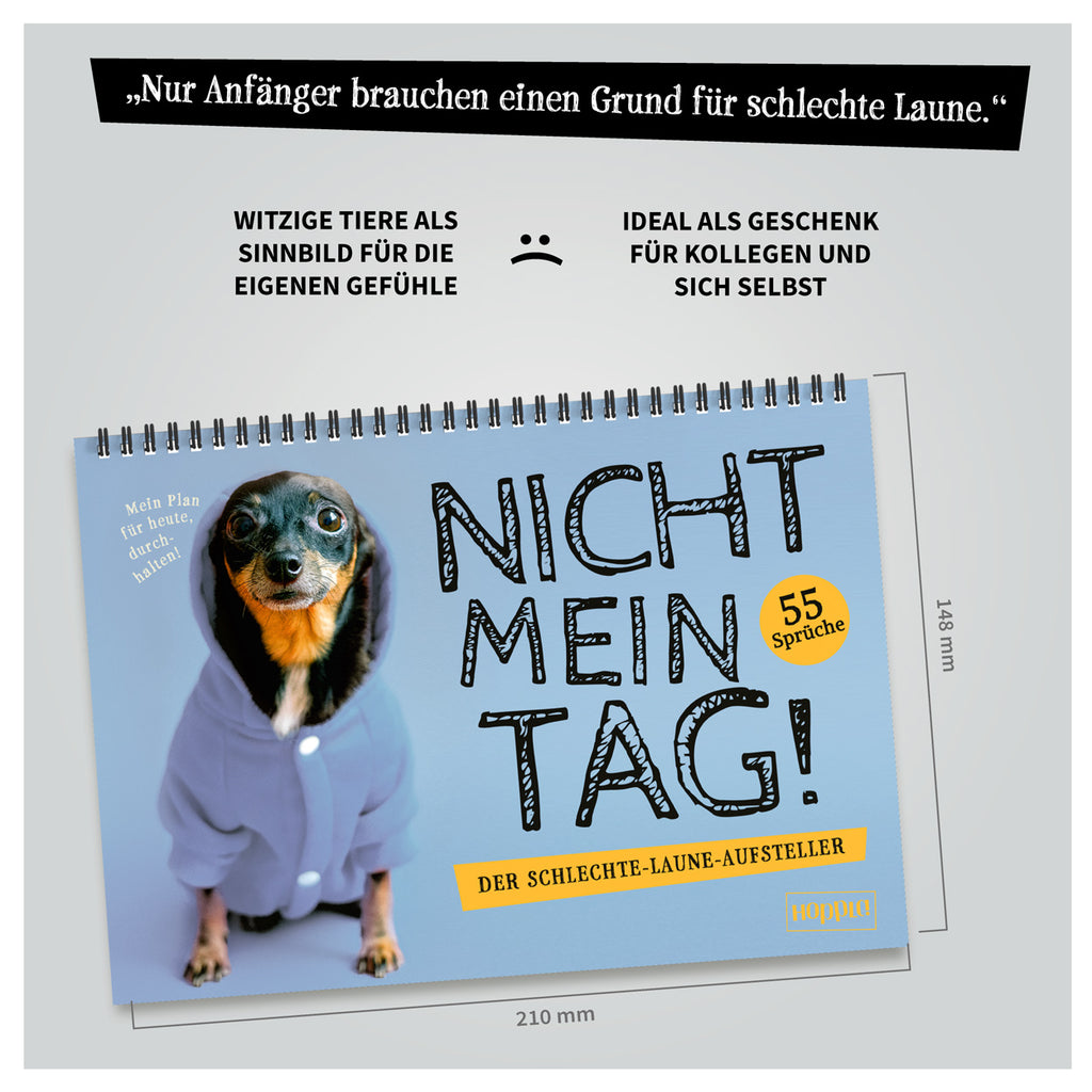 Tischaufsteller "Nicht mein Tag"