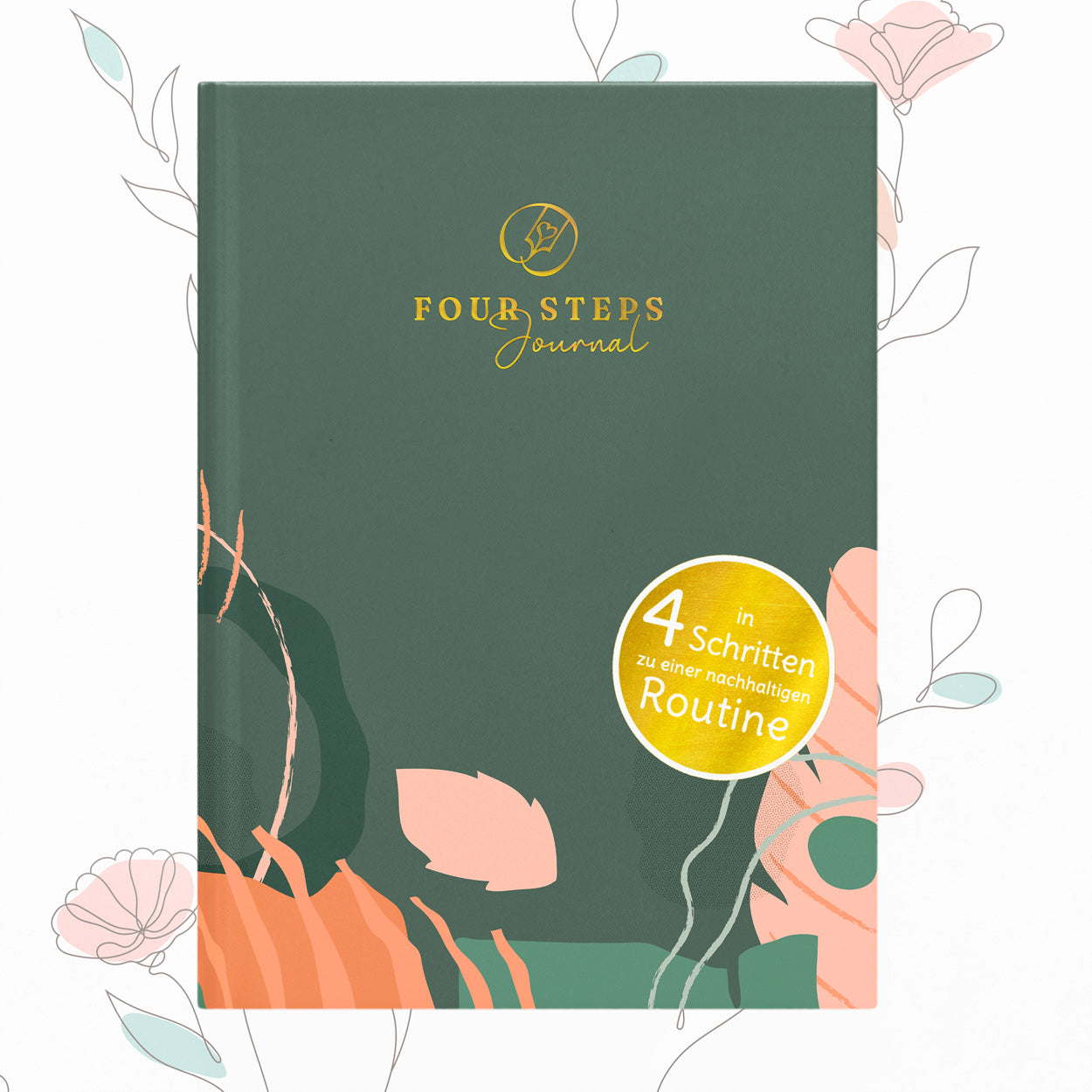FOUR STEPS Journal® (Floral)